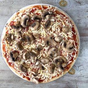 pizza mushrooms